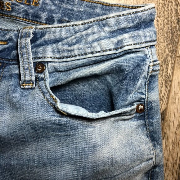 29/32 Mens AE Slim Straight Extreme Flex Jeans - Picture 5 of 15